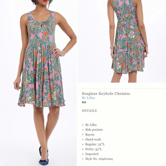 Anthropologie | Lilka | Paisley Jersey Dress - Picture 2 of 7